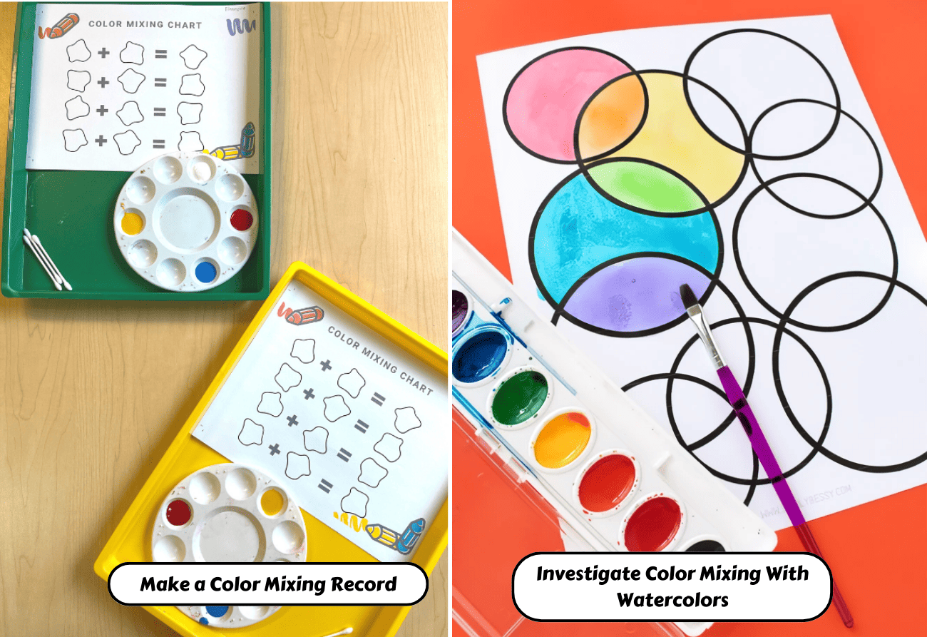 Color Theory For Preschoolers Printable