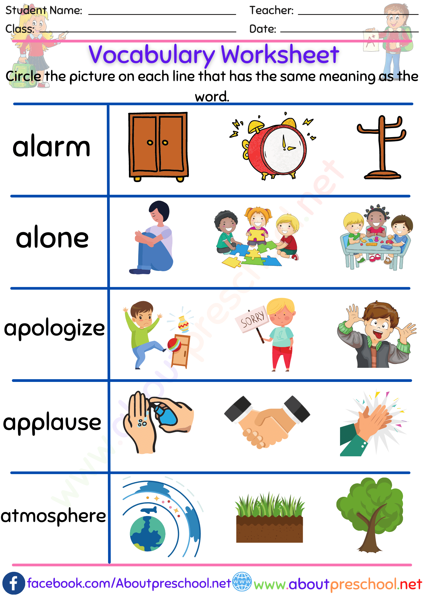 2nd Grade Vocabulary Worksheets Archives Page 7 Of 8 About Worksheets Library
