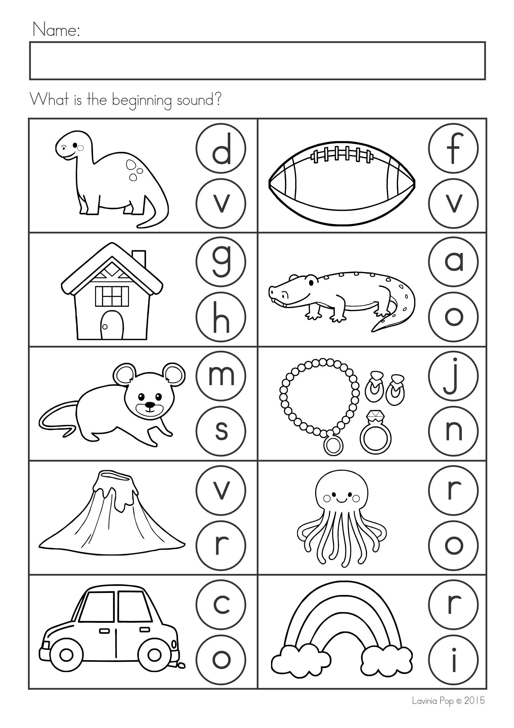 Alphabet Review Worksheets For Preschool And Kindergarten Alphabet Review Worksheets For Preschool And Kindergarten