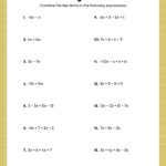 Free Printable 8th Grade Math Worksheet Templates Canva