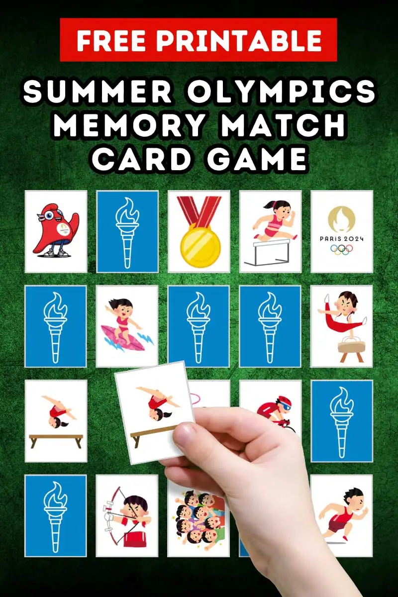 Free Printable Olympics Memory Match Game Cards Free Printable Olympics Memory Match Game Cards