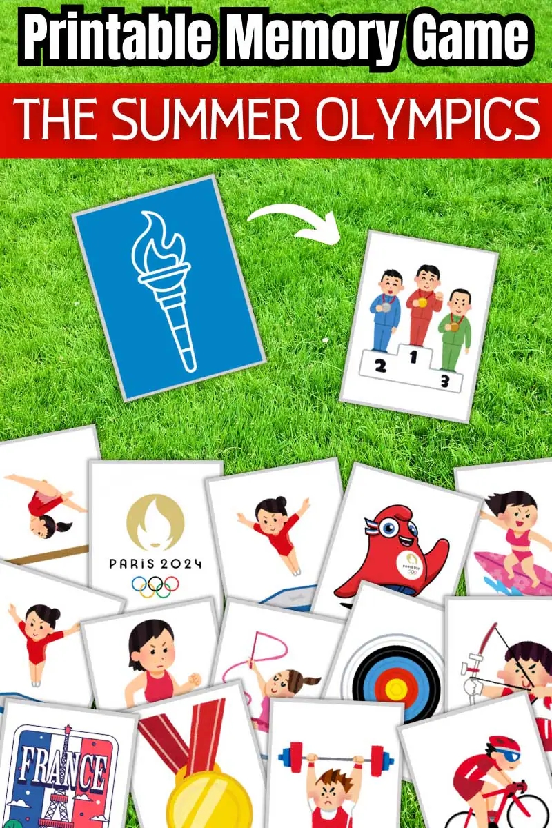 Free Printable Olympics Memory Match Game Cards Free Printable Olympics Memory Match Game Cards