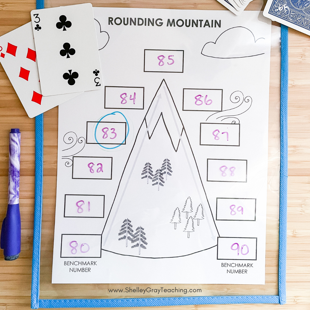 How To Round Numbers Using Rounding Mountain Plus Free Printables Shelley Gray How To Round Numbers Using Rounding Mountain Plus Free Printables Shelley Gray
