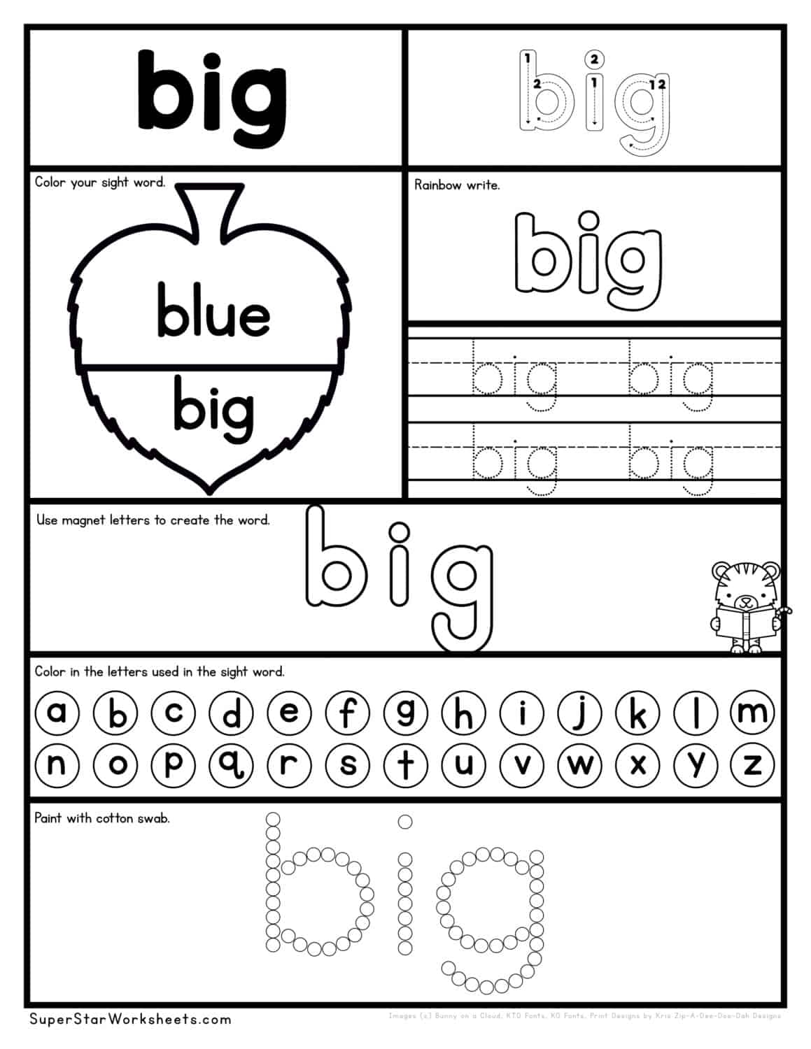Preschool Sight Word Worksheets Superstar Worksheets Preschool Sight Word Worksheets Superstar Worksheets