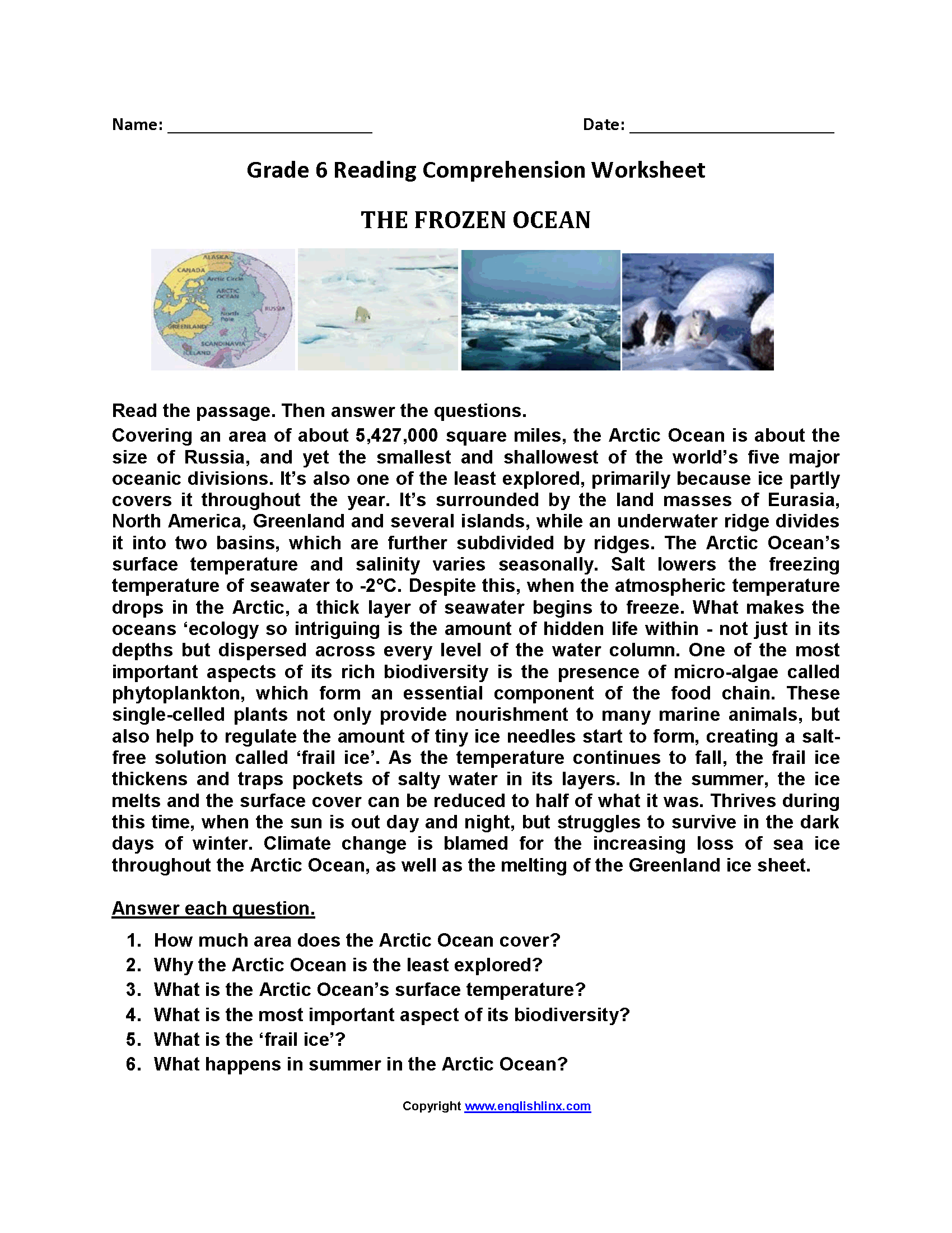 Reading Worksheets Sixth Grade Reading Worksheets Reading Worksheets Sixth Grade Reading Worksheets