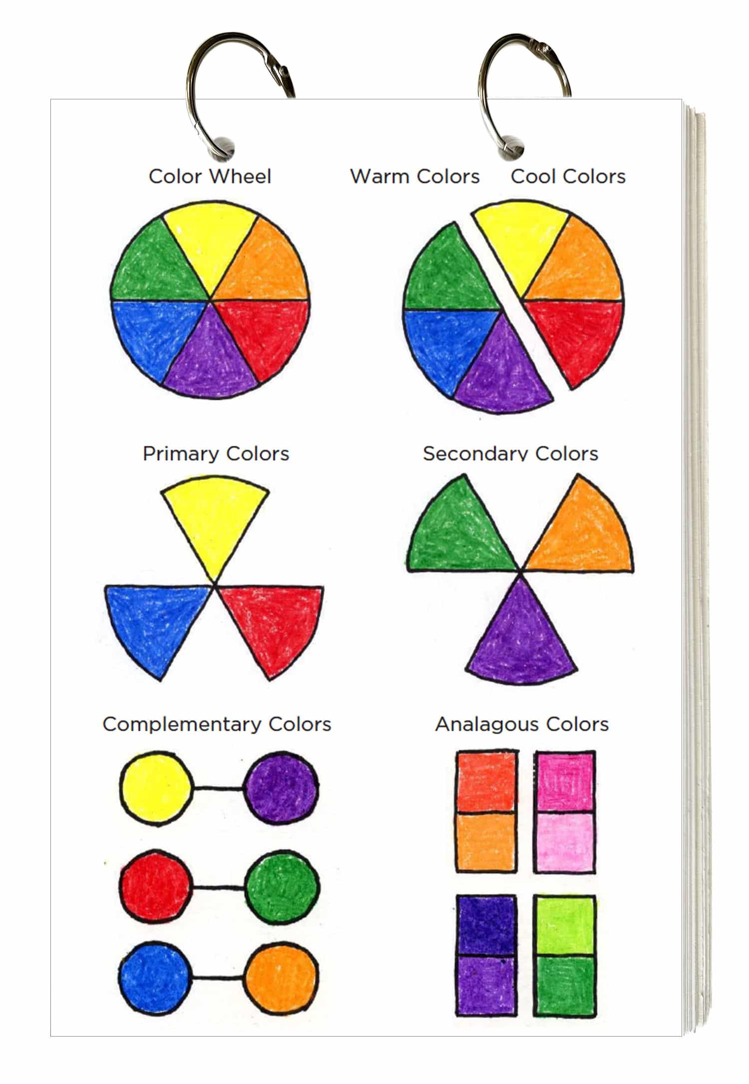 Simple Primary Color Wheel Art Project U0026 Worksheet For Elementary Kids