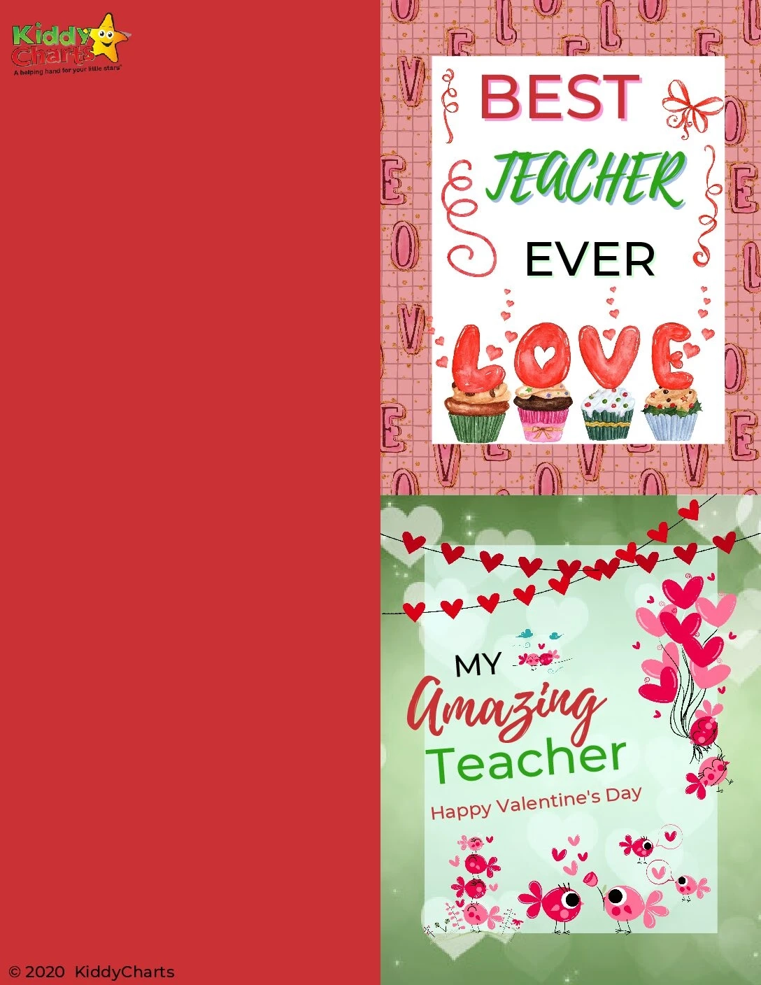Teacher Valentine s Cards Print And Download Kiddycharts Teacher Valentine s Cards Print And Download Kiddycharts
